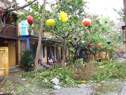 Description: Miền Trung,  bão, Đà Nẵng, Hội An